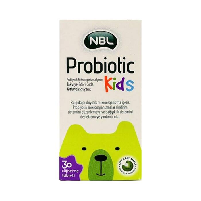 NBL Probiotic Kids 30 Çiğneme Tableti - 1