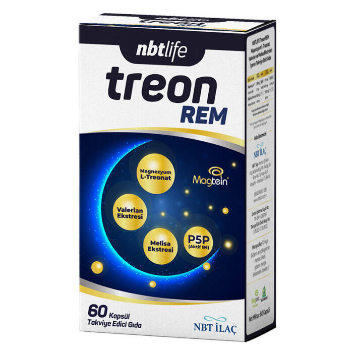 NBT Life Treon REM 60 Kapsül - 1
