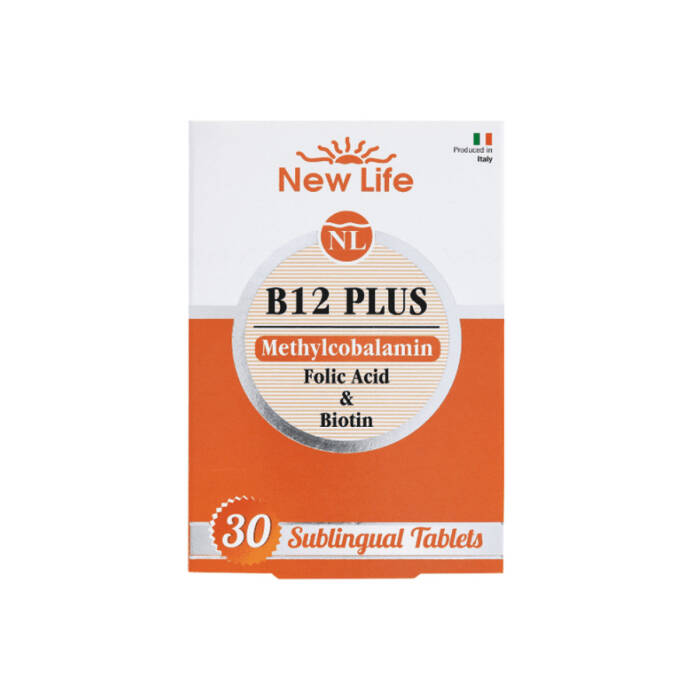 New Life B12 Plus Methylcobalamin 30 Dil Altı Tablet - 1