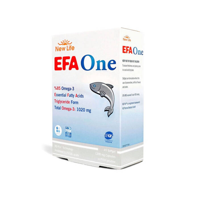 New Life EFA One Omega-3 45 Yumuşak Kapsül - 1