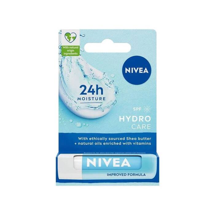 Nivea Hydro Care SPF 15 Dudak Bakım Kremi 4.8 gr - 1