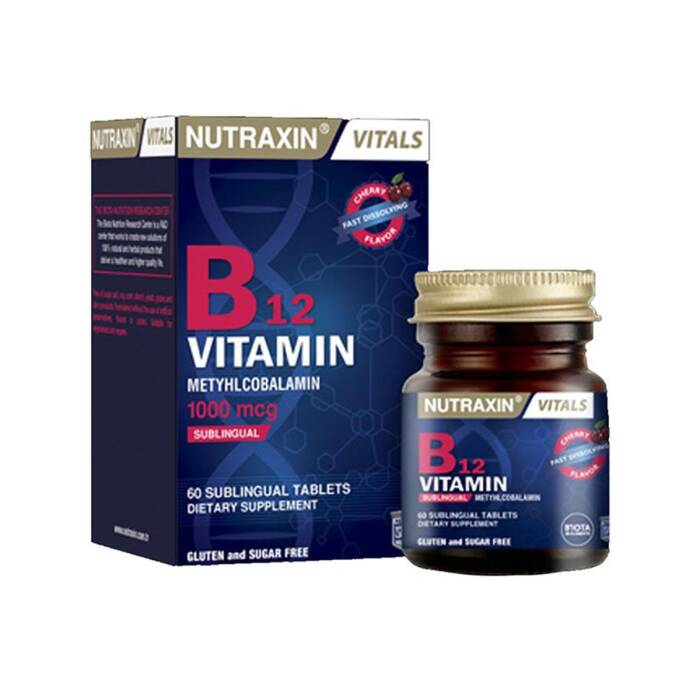 Nutraxin B12 Vitamin 60 Tablet - 1