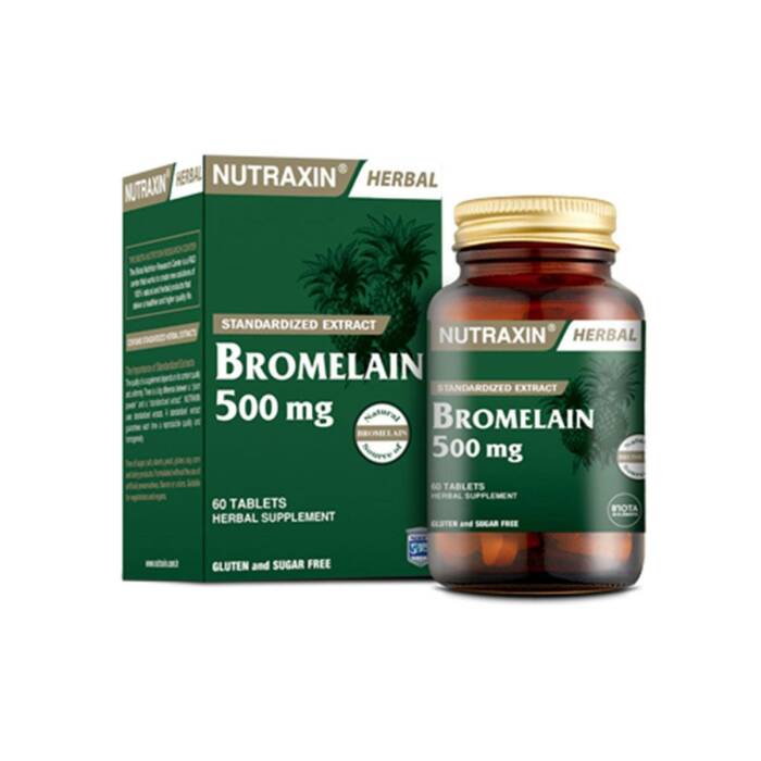 Nutraxin Bromelain 60 Kapsül - 1