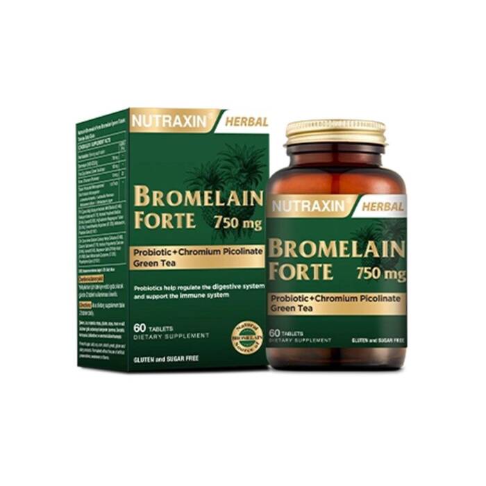 Nutraxin Bromelain Forte 60 Tablet - 1