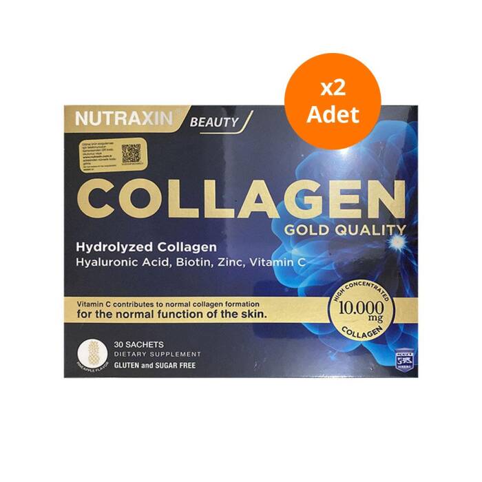 Nutraxin Collagen 10.000 mg 30 Saşe x2 Adet - 1