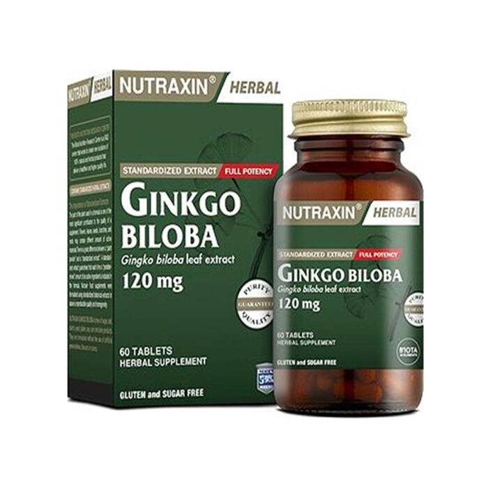 Nutraxin Ginkgo Biloba 60 Tablet - 1