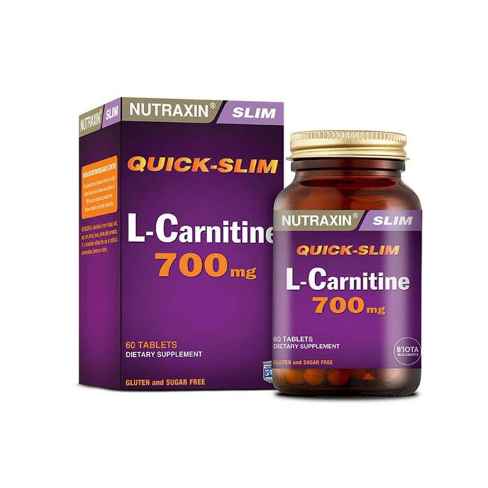 Nutraxin L-Carnitine 60 Kapsül - 1