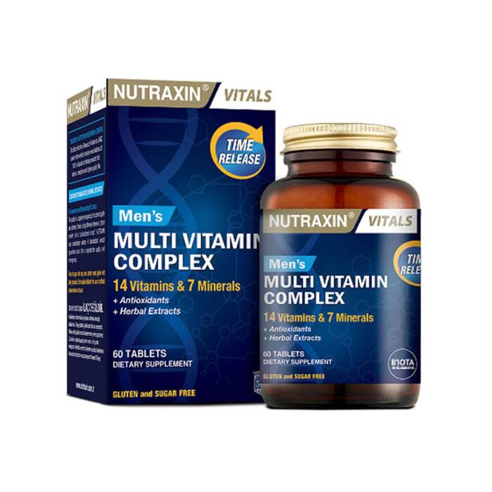 Nutraxin Men's Multi Vitamin Complex 60 Tablet - 1