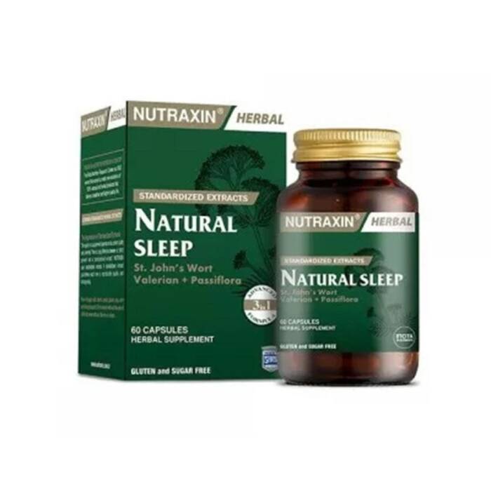 Nutraxin Natural Sleep 60 Kapsül - 1