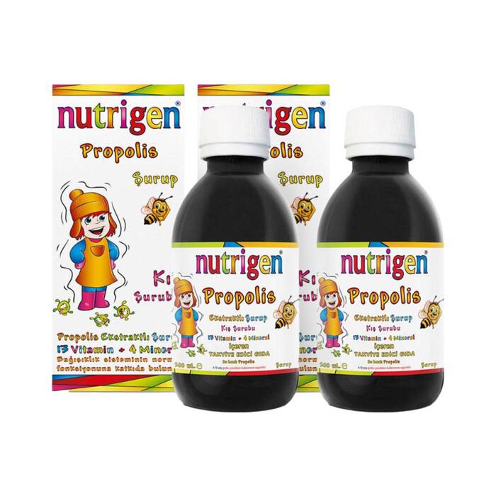 Nutrigen Propolis Şurup (Kış Şurubu) 200 ml x 2 Adet - 1