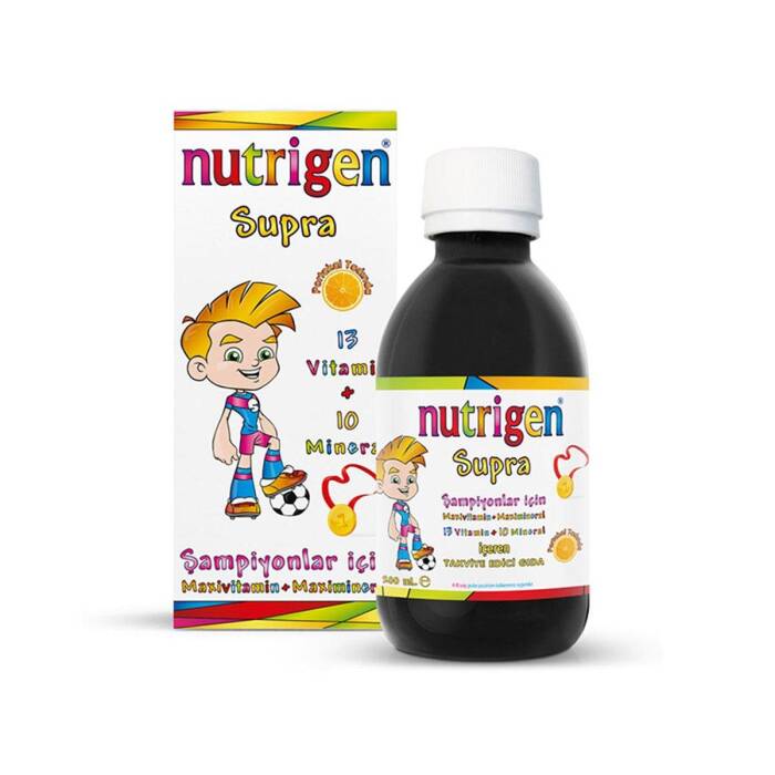 Nutrigen Supra Multivitamin Multimineral Şurup 200 ml - 1