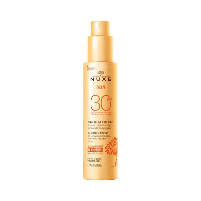 Nuxe Delicious Sun Spray SPF30 Güneş Koruyucu Yüz ve Vücut Sütü 150 ml (KAMPANYA ÜRÜNÜ) - 1