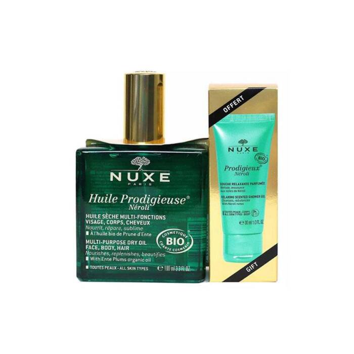 Nuxe Huile Prodigieuse Neroli 100 ml + Nuxe Prodigieux Neroli Duş Yağı 30 ml  - 1