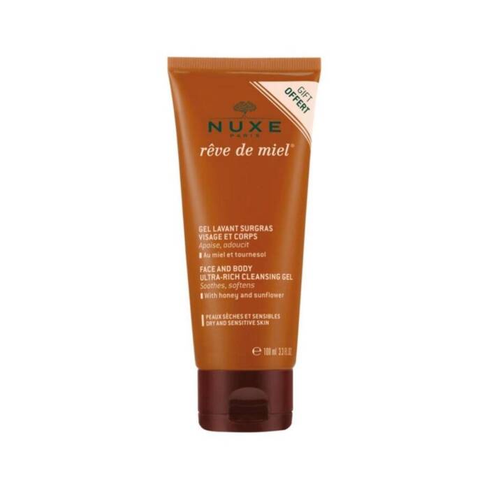 Nuxe Reve De Miel Hassas Yüz ve Vücut Yıkama Jeli 100 ml (KAMPANYA ÜRÜNÜ) - 1