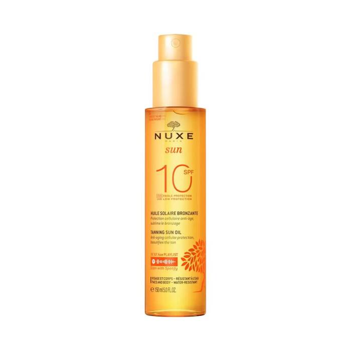 Nuxe Sun Bronzlaştırıcı Yüz ve Vücut Yağı SPF10 150 ml - 1