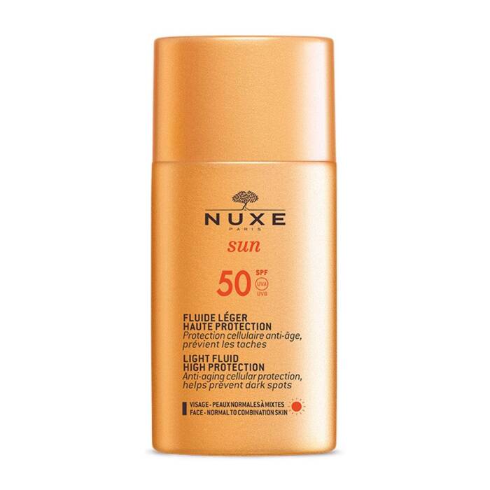 Nuxe Sun Hafif Dokulu Güneş Koruyucu SPF50 50 ml - 1