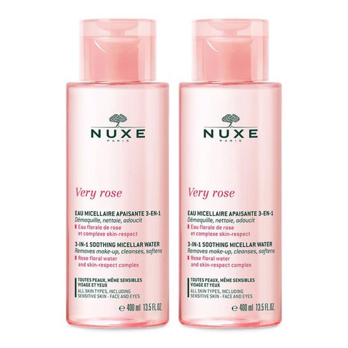 Nuxe Very Rose Temizleme Suyu 400 ml x2 Adet - 1