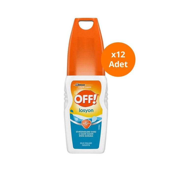 OFF Sinekkovar Losyon 100 ml x 12 Adet - 1