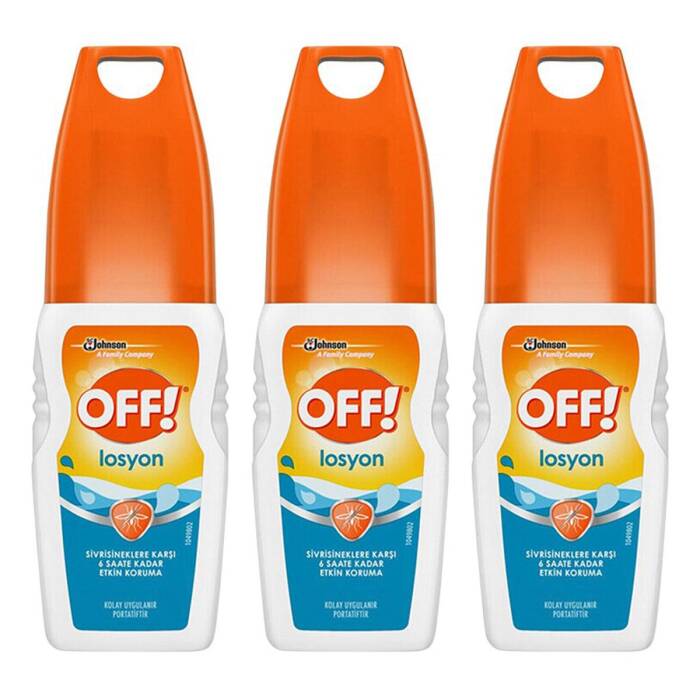 OFF Sinekkovar Losyon 100 ml x3 Adet - 1