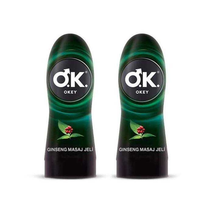 Okey Ginseng Su Bazlı Masaj Jeli 200 ml x2 - 1