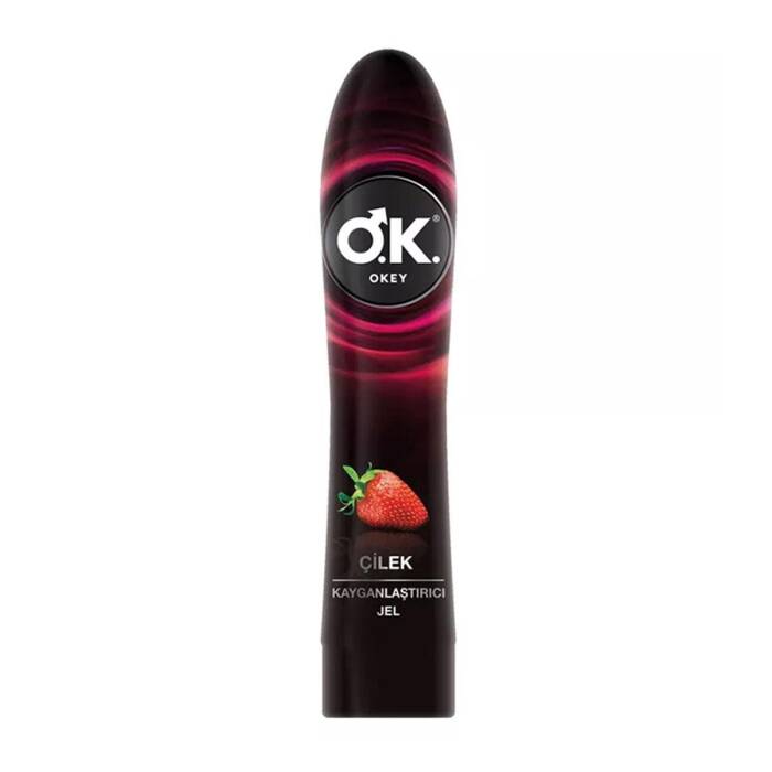 Okey Kayganlaştırıcı Jel Çilek 100 ml - 1