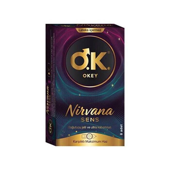 Okey Prezervatif Nirvana Sens 8'li - 1