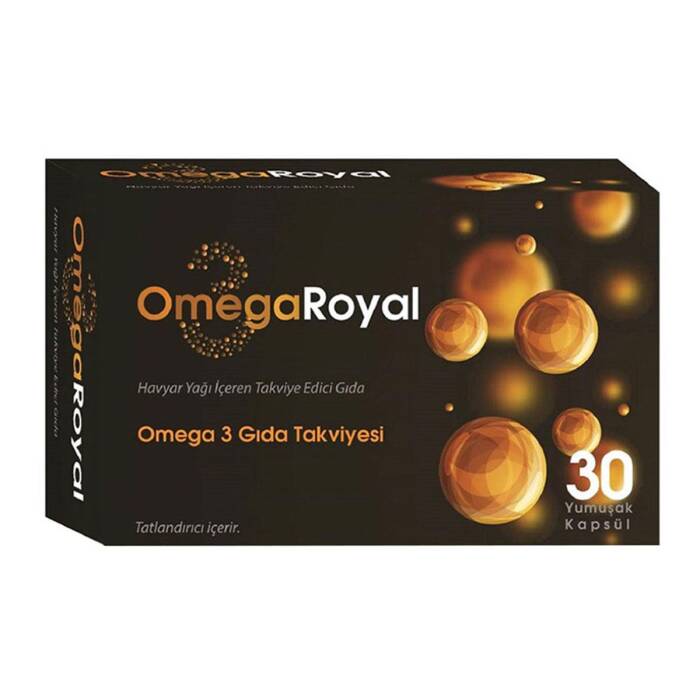 Omega Royal Havyar Balık Yağı 30 Kapsül - 1