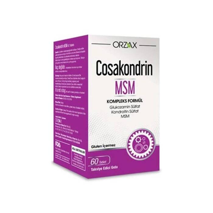 Orzax Cosakondrin MSM 60 Tablet - 1