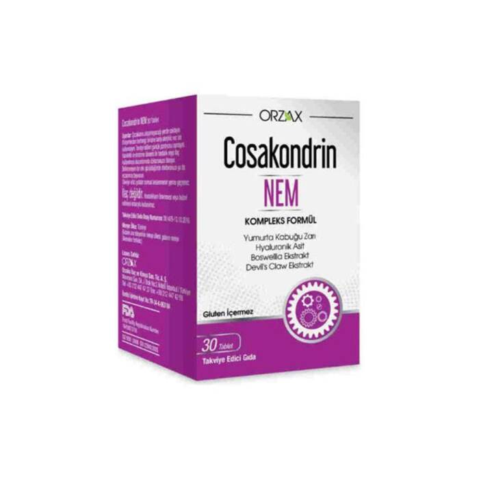 Orzax Cosakondrin Nem 30 Tablet - 1