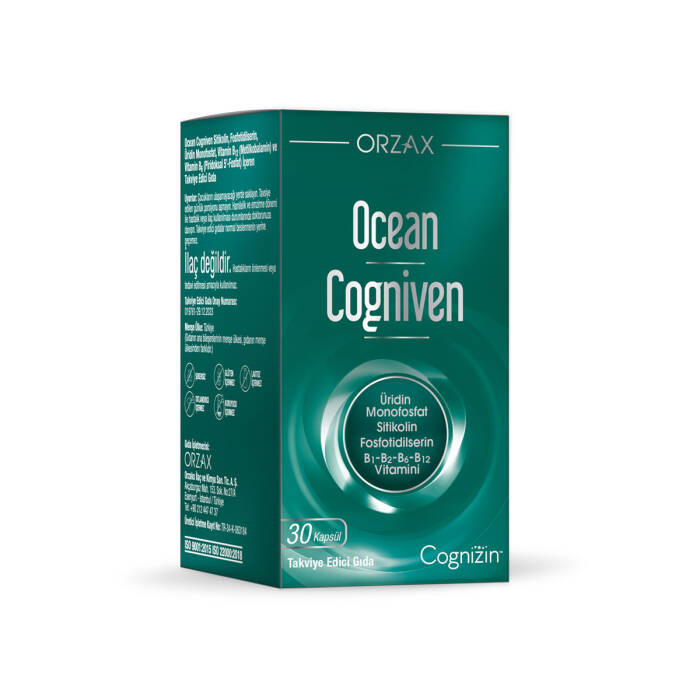 Orzax Ocean Cogniven 30 Kapsül - 1