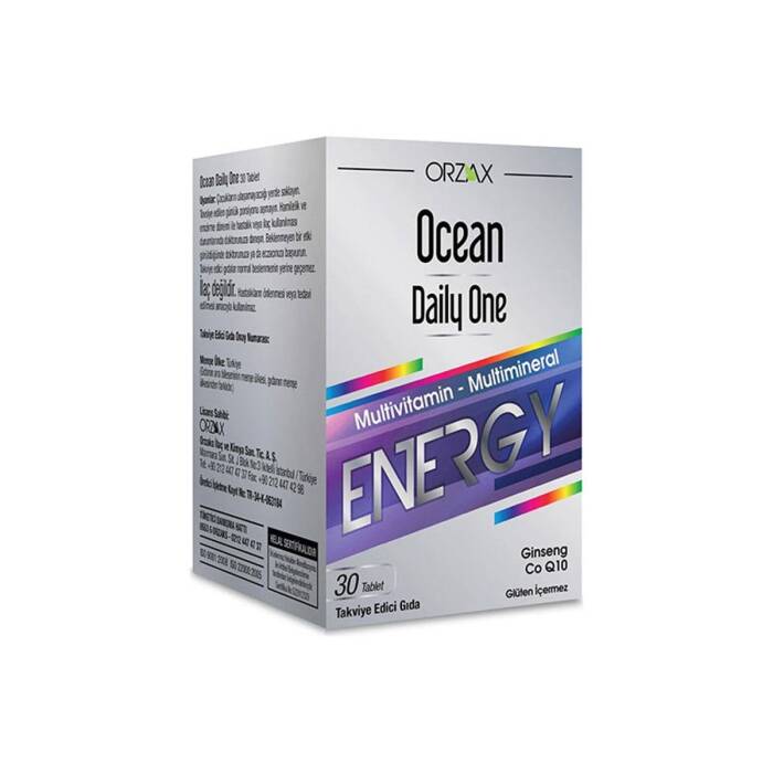 Orzax Ocean Daily One Energy 30 Tablet - 1