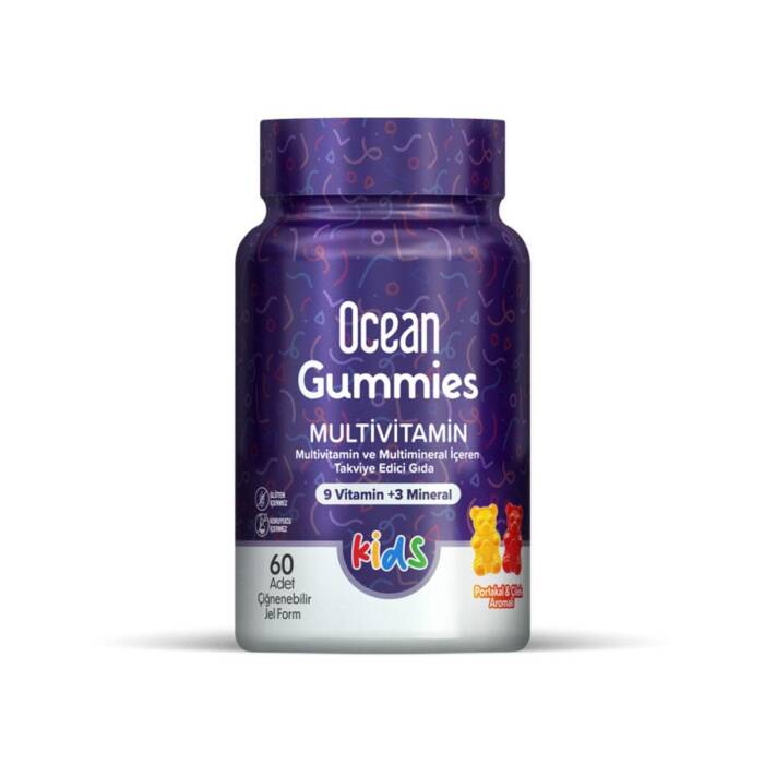 Orzax Ocean Gummies Multivitamin 60 Adet Çiğnenebilir Jel Form - 1