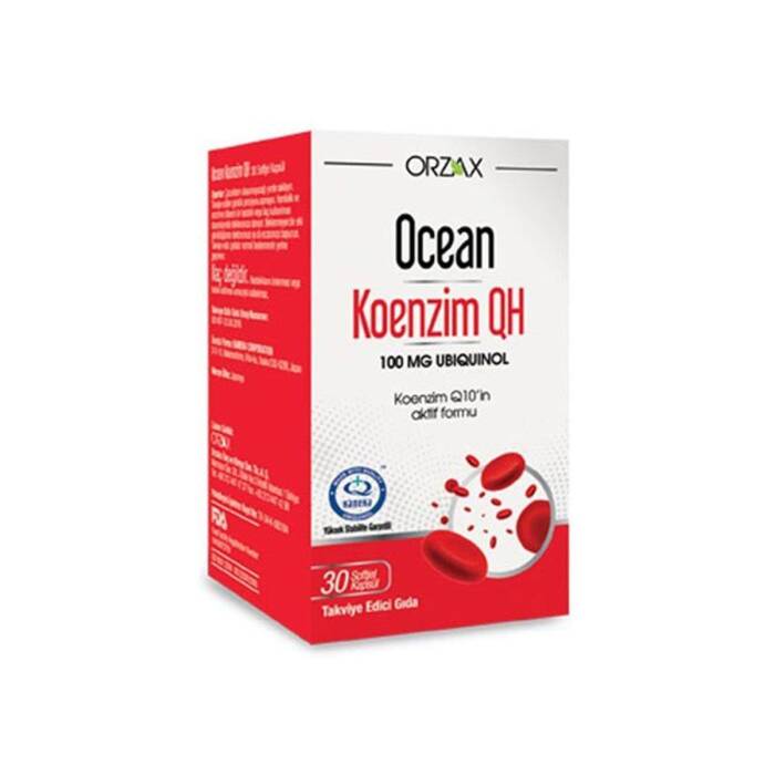 Orzax Ocean Koenzim QH 30 Kapsül - 1