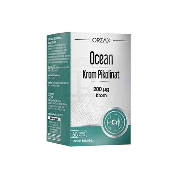 Orzax Ocean Krom Pikolinat 200 mcg 90 Kapsül - 1