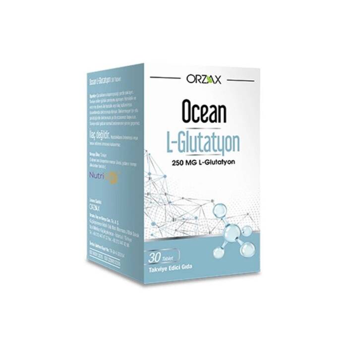 Orzax Ocean L-Glutatyon 250 mg 30 Tablet - 1