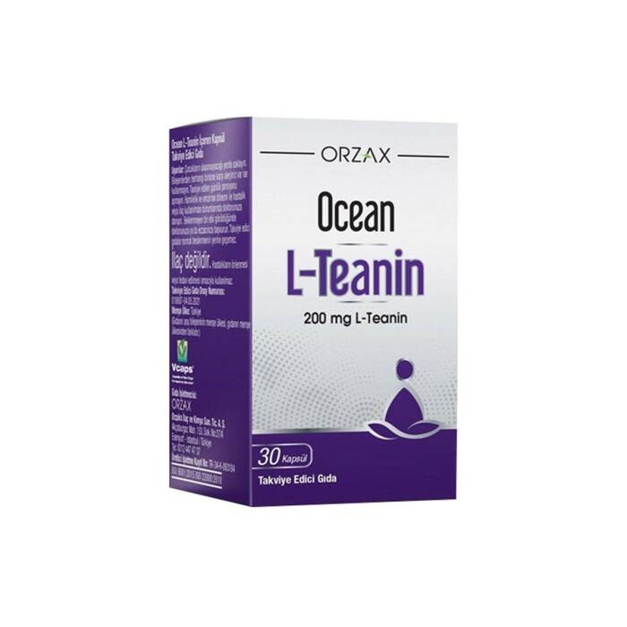 Orzax Ocean L-Teanin Takviye Edici Gıda 30 Kapsül - 1