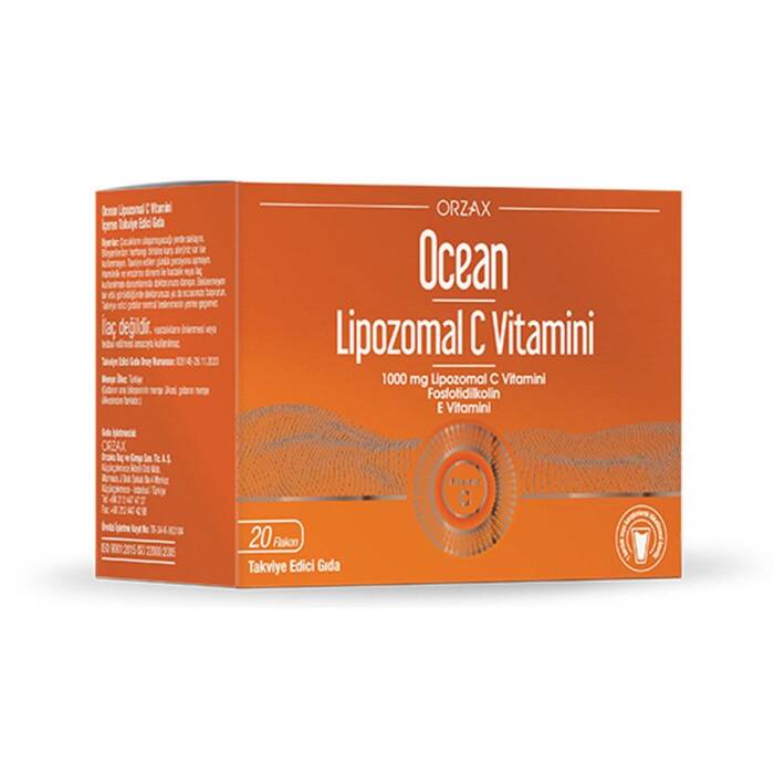 Orzax Ocean Lipozomal C Vitamini 1000 mg 20 Flakon - 1