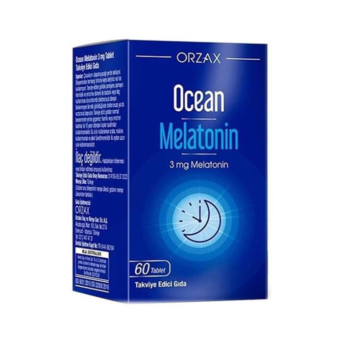 Orzax Ocean Melatonin 3 mg 60 Tablet - 1