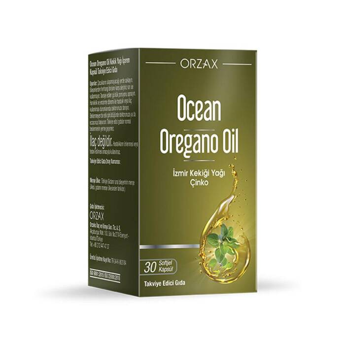 Orzax Ocean Oregano Oil 30 Yumuşak Kapsül - 1