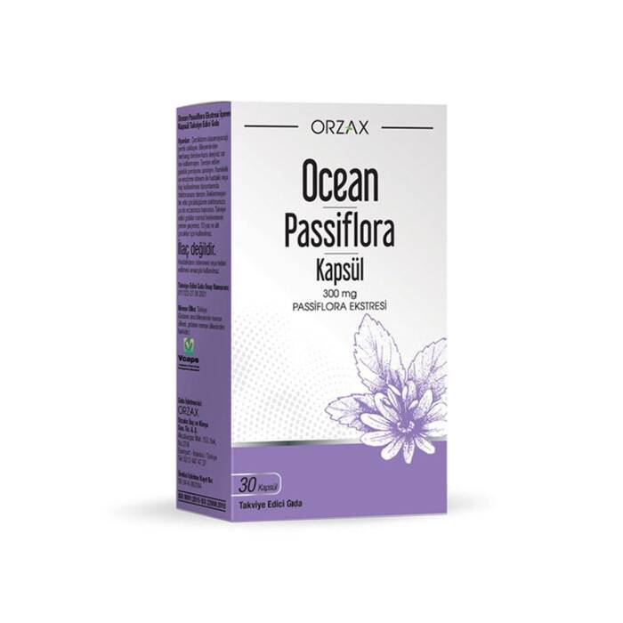 Orzax Ocean Passiflora 30 Kapsül - 1