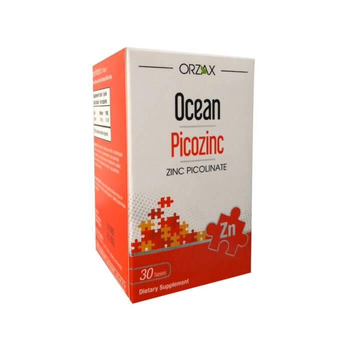 Orzax Ocean Picozinc Takviye Edici Gıda 30 Tablet - 1