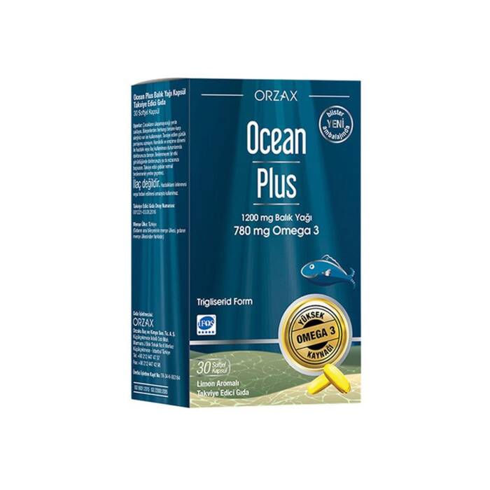 Orzax Ocean Plus 1200 mg 30 Kapsül - 1