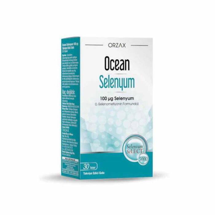 Orzax Ocean Selenyum 100 mcg 30 Tablet - 1