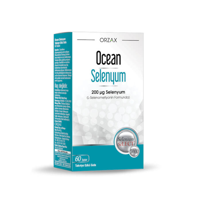 Orzax Ocean Selenyum 200 mcg 60 Tablet - 1