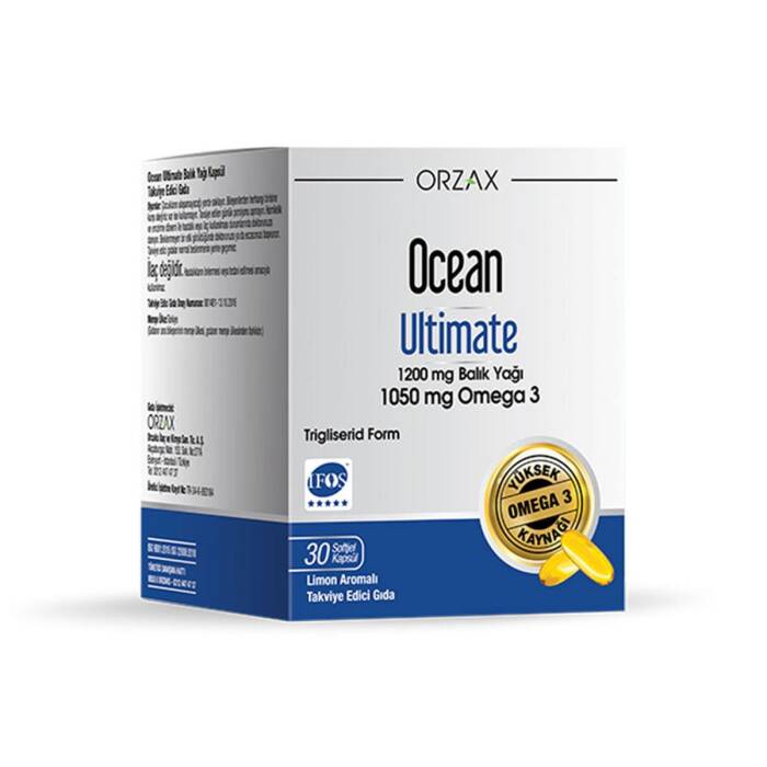 Orzax Ocean Ultimate 30 Yumuşak Kapsül - 1