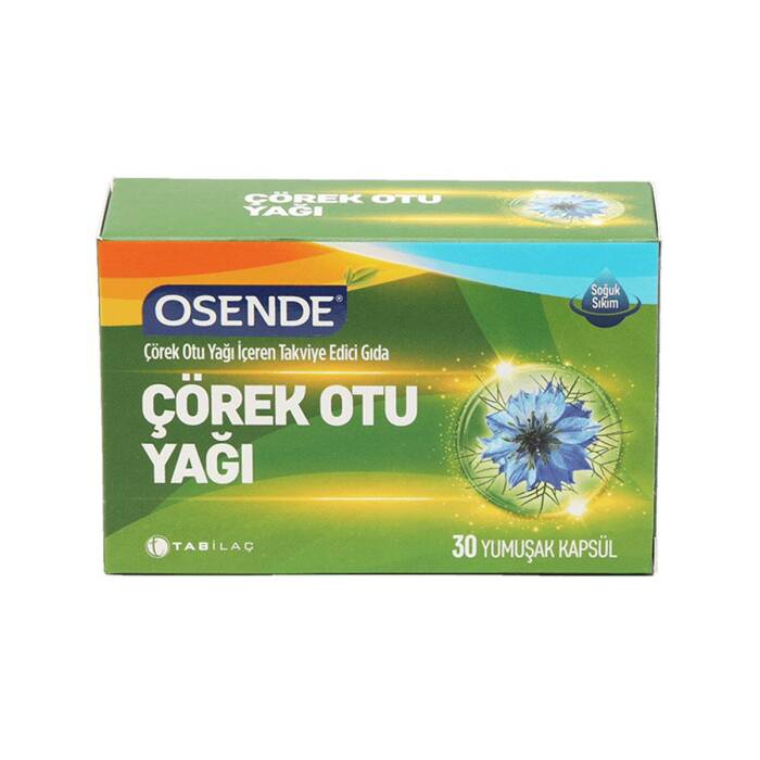 Osende Çörek Otu Yağı 30 Yumuşak Kapsül - 1