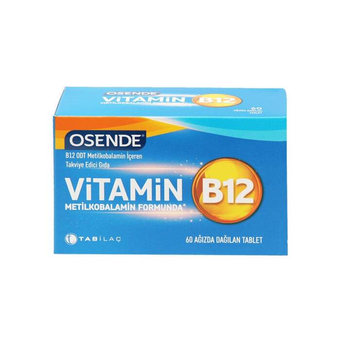 Osende Vitamin B12 60 Ağızda Dağılan Tablet - 1