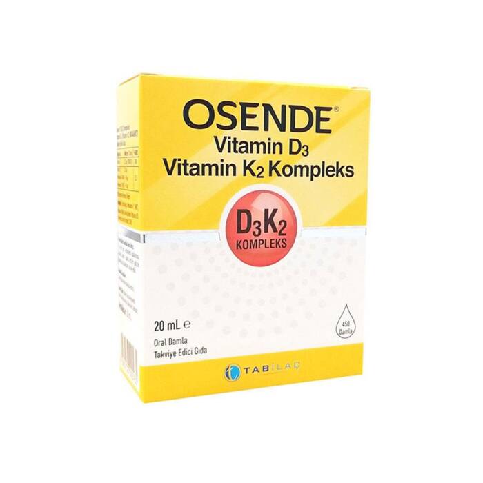 Osende Vitamin D3 K2 Complex Damla 20 ml - 1