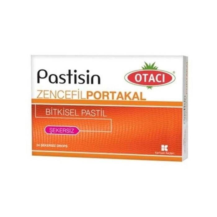 Otacı Pastisin Zencefil Portakal Bitkisel Pastil 24 Adet - 1