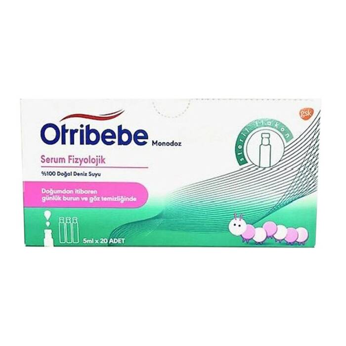 Otribebe Monodoz İzotonik Deniz Suyu 5 ml x 20 Flakon - 1